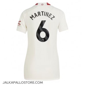 Manchester United Lisandro Martinez #6 Kolmaspaita Naisten 2023-24 Lyhythihainen